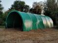 Abris de stockage Resist Plus Ø 40 - Forme tunnel - 4 x 9m (36m2)