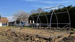 Armature Tunnel à tomates gamme résiste classique 3x6m 18m2